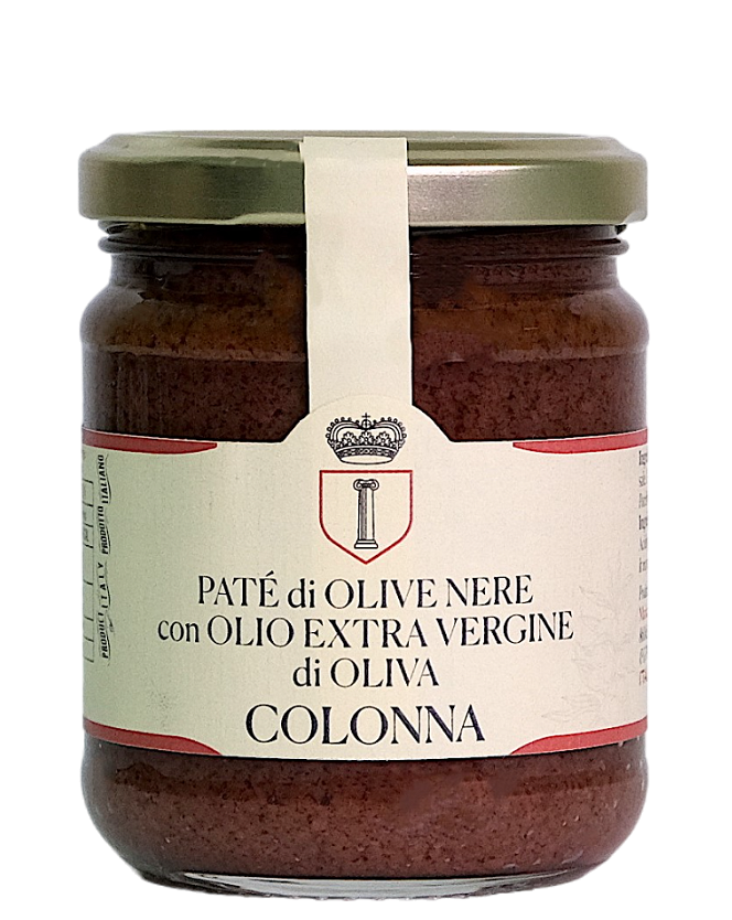 Black Olive Pate 200g - Colonna