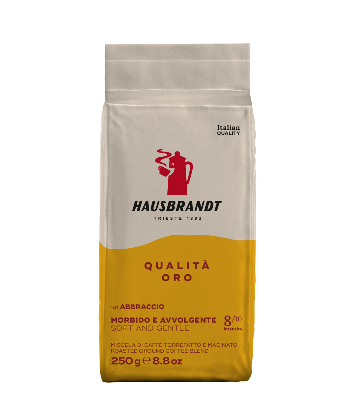 Qualita Oro Ground Coffee 250g - Hausbrandt