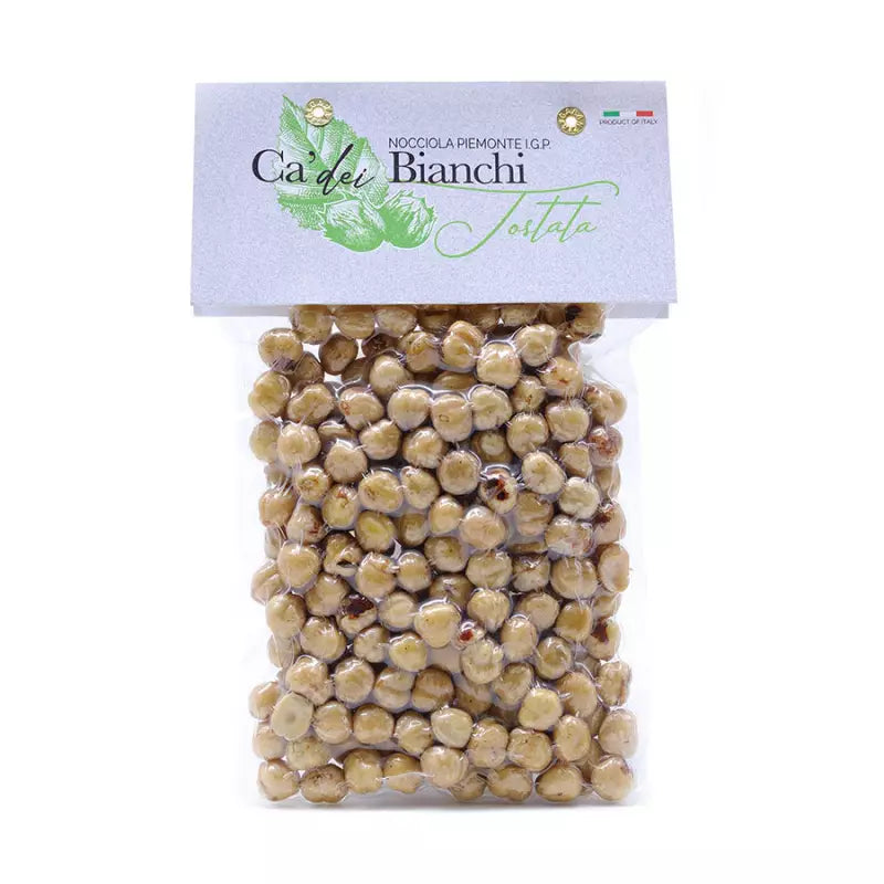 Roasted Piedmont Hazelnuts IGP in Vacuum Bag 200g - Davide Barbero