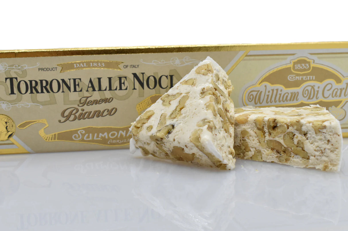 White Nougat with Walnuts 200g - William di Carlo
