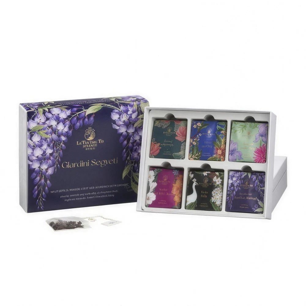 Giardini Segreti Tea Gift Box – 30 PLA Tea Bags - La Via del Tè