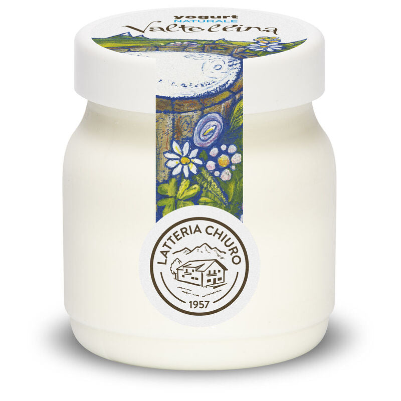 Chiuro Valtellina Natural Yogurt 150g - Latteria Chiuro
