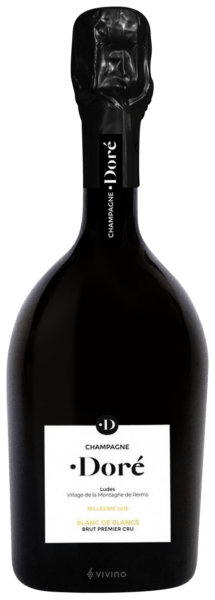 Champagne Cuvée Blanc De Noirs Premier Cru "Les Dessous De Nont" 2019 750ml- Dore