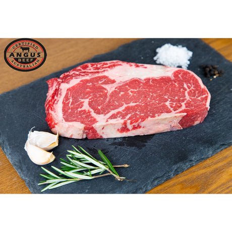 Australian Angus M2 - 3+ Rib Eye 400 Days Grain Fed Pacific Gourmet - Angus Beef 2kg (±10%) Whole Cut @Mercato Gourmet | Your Italian Gourmet Supermarket