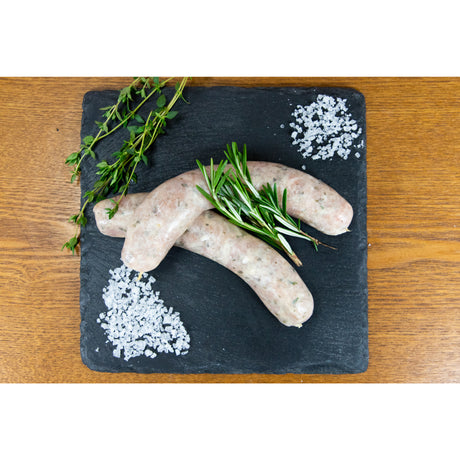 Homemade Chicken w/ Herb & Garlic Sausages 550g Pacific Gourmet - Sausage & Burger @Mercato Gourmet | Your Italian Gourmet Supermarket
