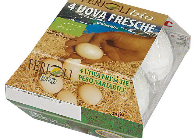 Ferioli Organic Eggs 4pcs/Pack
