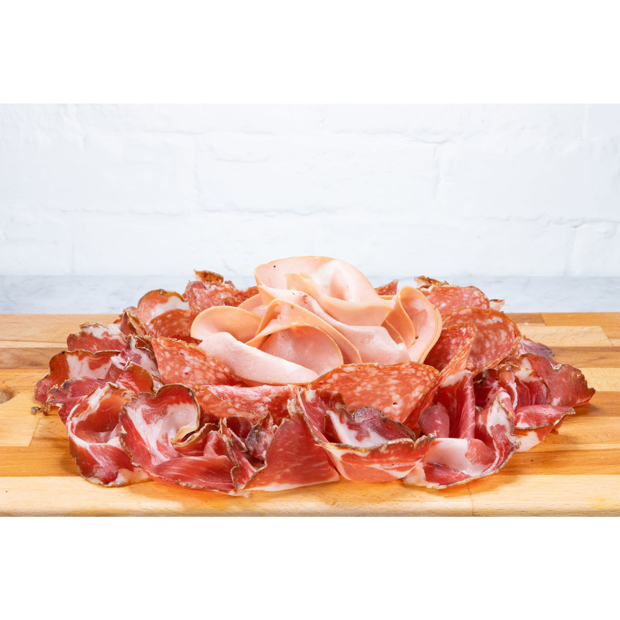 Combo E - Speck, Salami Finocchiona , Mortadella Mercato Gourmet - Cold-Cut 450g (±10%) @Mercato Gourmet | Your Italian Gourmet Supermarket
