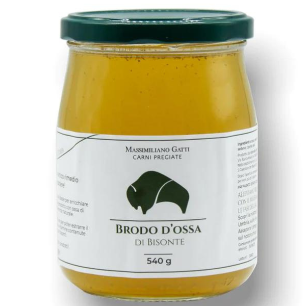 Bison Bone Broth - Carni Pregiate Mercato Gourmet - Broth & Stock @Mercato Gourmet | Your Italian Gourmet Supermarket