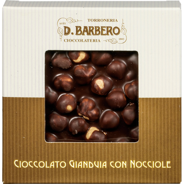 Gianduja Chocolate with Piedmont Hazelnuts - D. Barbero Davide Barbero - Confectionery @Mercato Gourmet | Your Italian Gourmet Supermarket