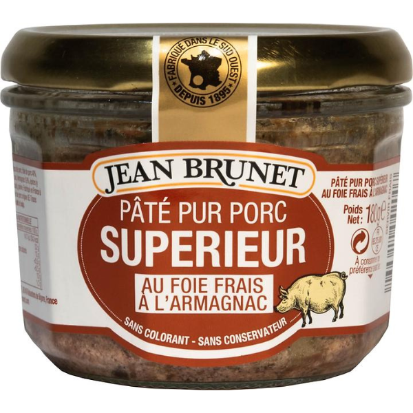 Pork Liver Pate with Armagnac Brezzo - Foie Gras @Mercato Gourmet | Your Italian Gourmet Supermarket