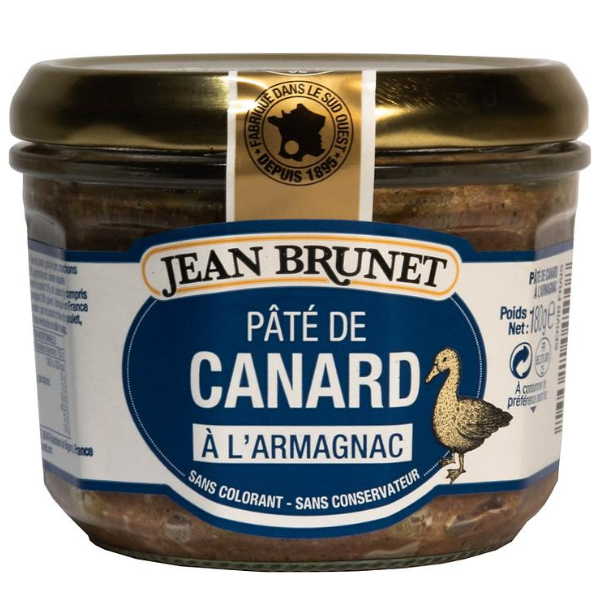 Duck Terrine with Armagnac 180g - Brezzo Brezzo - Foie Gras 180g @Mercato Gourmet | Your Italian Gourmet Supermarket