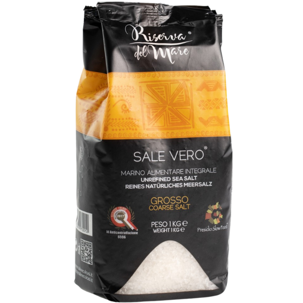 Sale Vero Marino Slow Food Coarse 1Kg Riserva del Mare - Spices & Dressing 1kg @Mercato Gourmet | Your Italian Gourmet Supermarket