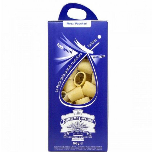 Mezzi Paccheri - Benedetto Cavalieri Benedetto Cavalieri - Dried Pasta @Mercato Gourmet | Your Italian Gourmet Supermarket