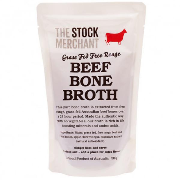 Free Range Beef Bone Broth - The Stock Merchant