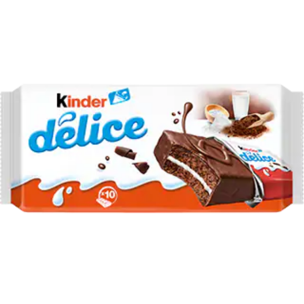 Kinder Delice 390g Kinder - Confectionery 10pks x 39g @Mercato Gourmet | Your Italian Gourmet Supermarket