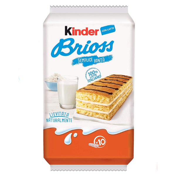 Kinder Brioss 270G Kinder - Confectionery @Mercato Gourmet | Your Italian Gourmet Supermarket