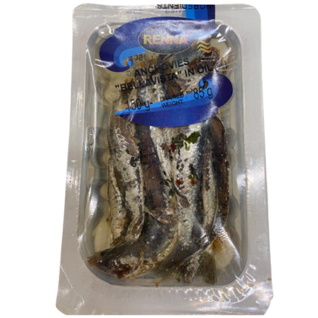 "Bellavista" Anchovies In Sunflower Oil - Renna RENNA - Packaged Seafood @Mercato Gourmet | Your Italian Gourmet Supermarket