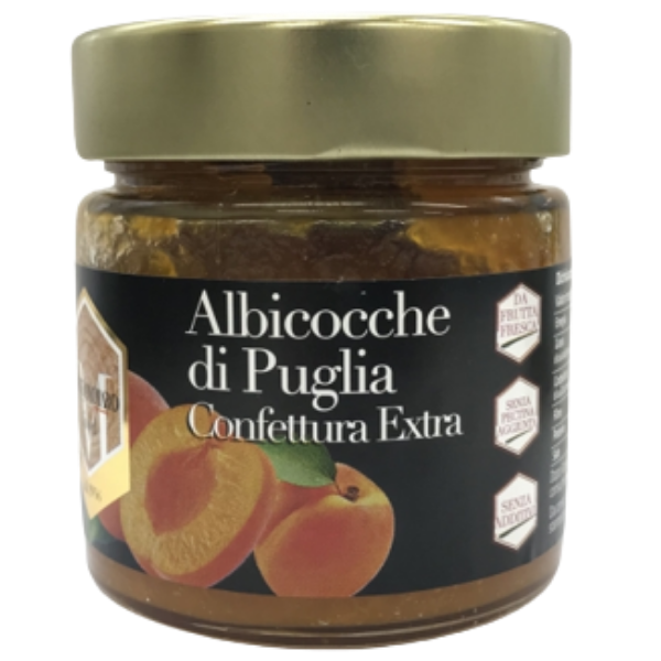 Apulian Apricot Extra Jam - Mastrototaro