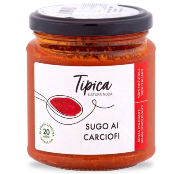 Tomato Sauce with Artichoke - Tipica Mercato Gourmet - Tomato & Sauces @Mercato Gourmet | Your Italian Gourmet Supermarket
