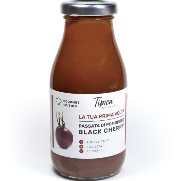 Black Cherry Tomato Passata - Tipica Mercato Gourmet - Tomato & Sauces @Mercato Gourmet | Your Italian Gourmet Supermarket