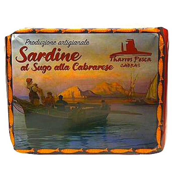 Sardines in Cabrarese Sauce 340g - Tharros Pesca Cabras
