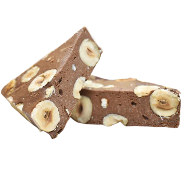 Soft Chocolate Nougat with Whole Hazelnut - William di Carlo Mercato Gourmet - Other Christmas Products 2022 @Mercato Gourmet | Your Italian Gourmet Supermarket