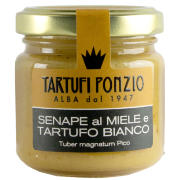 Honey Mustard with White Truffle 100g - Tartufi Ponzio