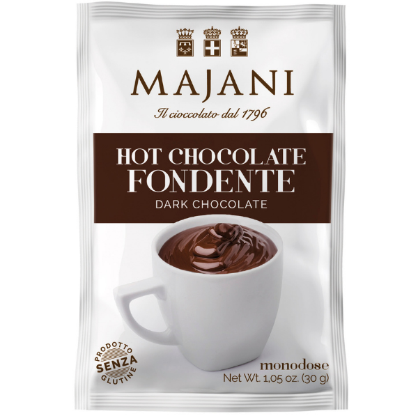 Dark Hot Chocolate 30g - Majani Mercato Gourmet - Confectionery @Mercato Gourmet | Your Italian Gourmet Supermarket