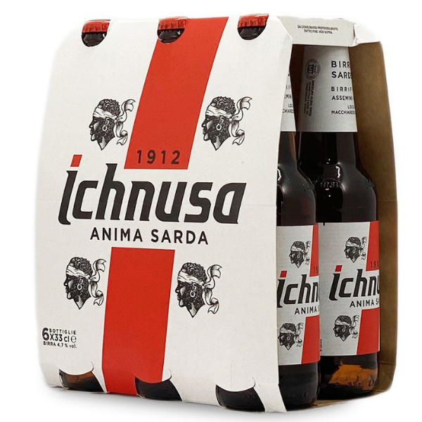 Ichnusa Beer - 6 Bottles Pack