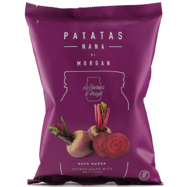 Beetroot Potato Chips 100g - Patatas Nana Patatas Nana - Chips @Mercato Gourmet | Your Italian Gourmet Supermarket