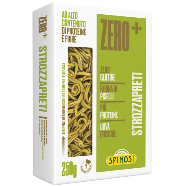 Gluten Free Strozzapreti with Peas Flour - Spinosi Mercato Gourmet - Dried Pasta @Mercato Gourmet | Your Italian Gourmet Supermarket