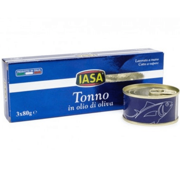 Yellowfin Tuna Pieces in Olive Oil 240g - Iasa