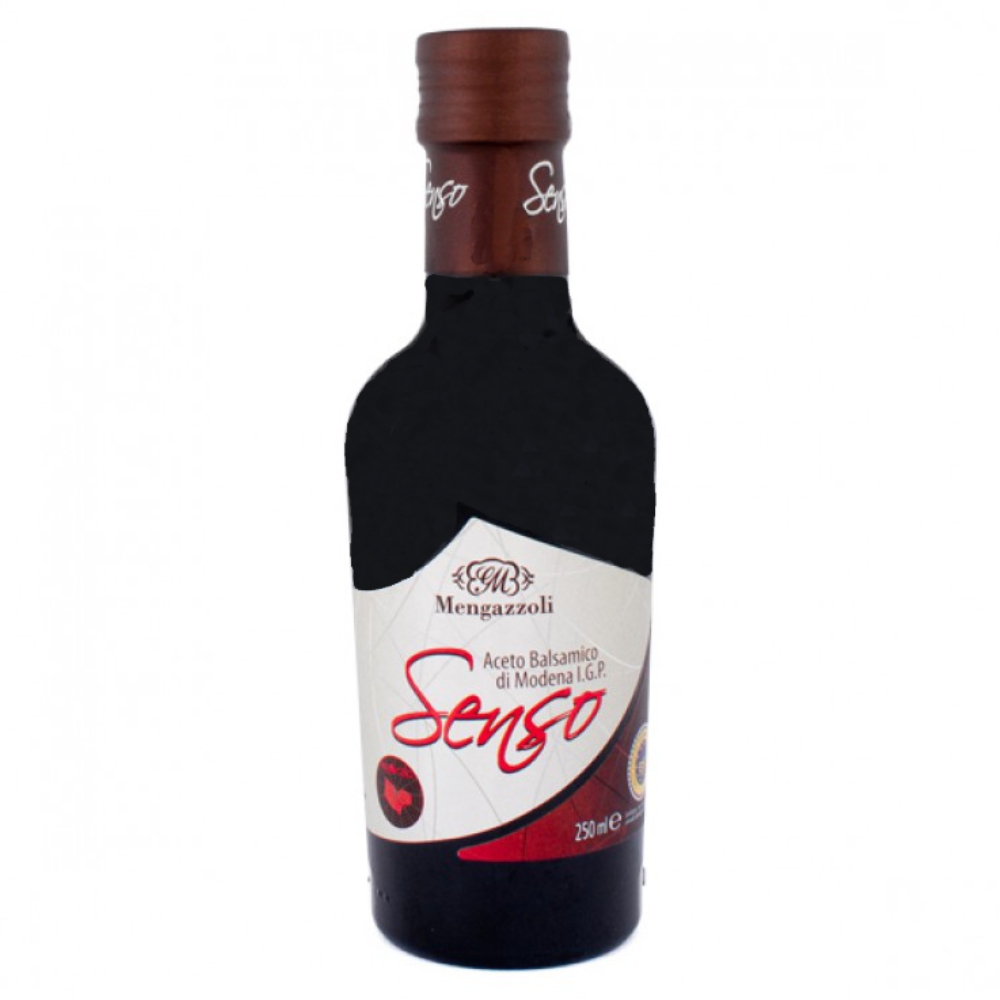 Aceto Balsamico di Modena I.G.P. Senso Rosso Acetificio Mengazzoli - Vinegar @Mercato Gourmet | Your Italian Gourmet Supermarket