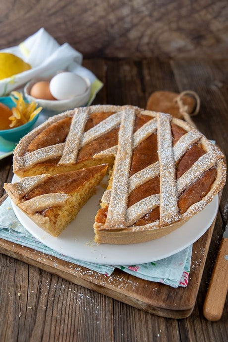 How to make Pastiera, a traditional Neapolitan cake. LA PASTIERA NAPOLETANA