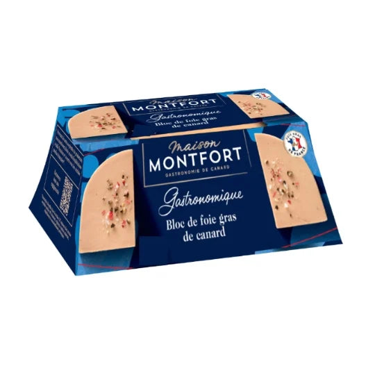 Whole Duck Foie Gras Gastronomique Tray 250g - Montfort