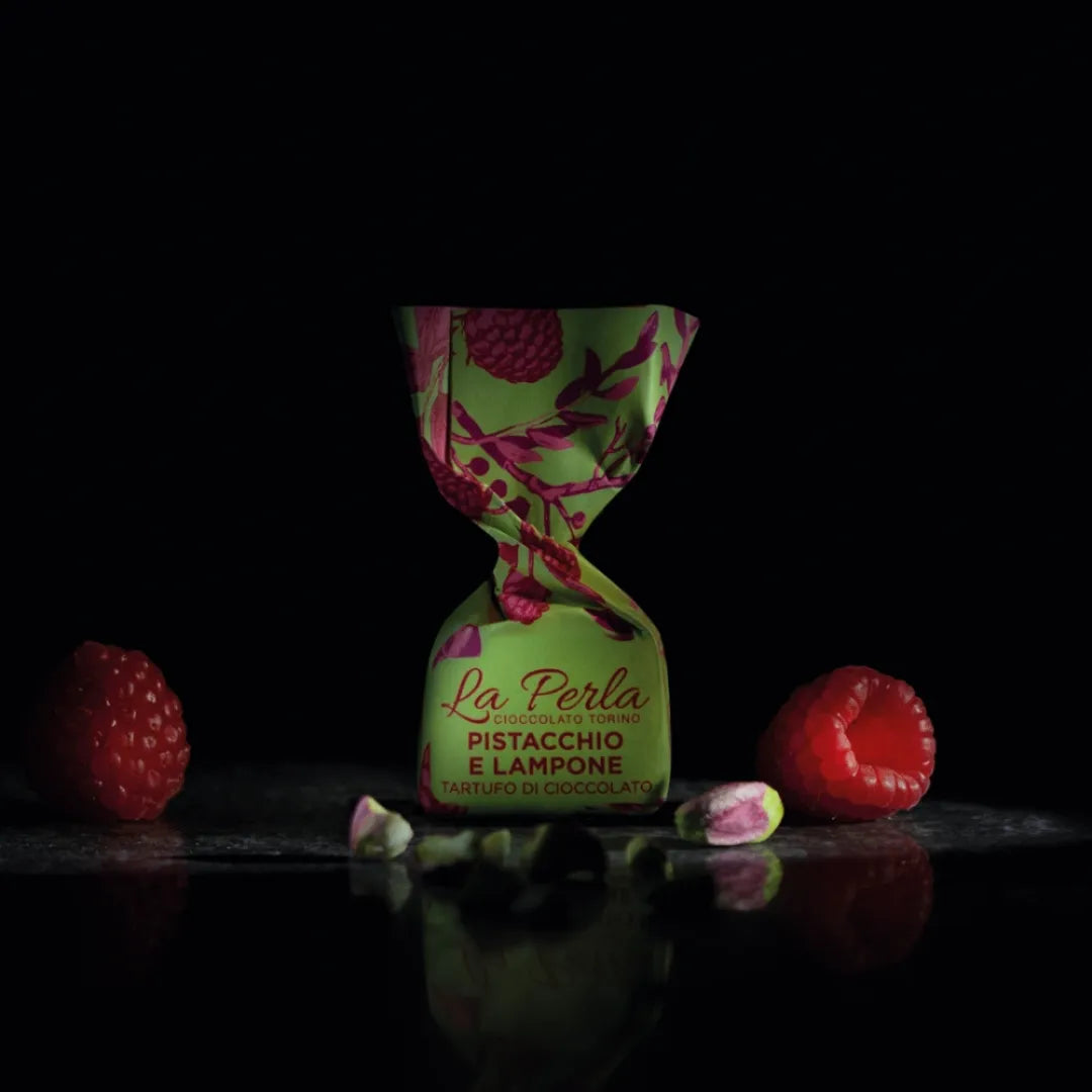 The Mix: Limoncello and Meringue, Pistachio and Raspberry, Triple Chocolate Chocolate Truffles 240g - La Perla