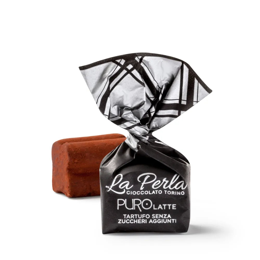No Added Sugar Assorted Chocolate Truffles and Gianduiotti 200g - La Perla