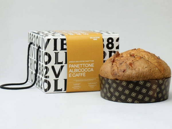 Apricot & Coffee Panettone 1000g - Olivieri