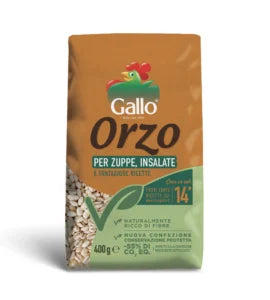 Orzo Barley For Soup & Salad 400g - Riso Gallo