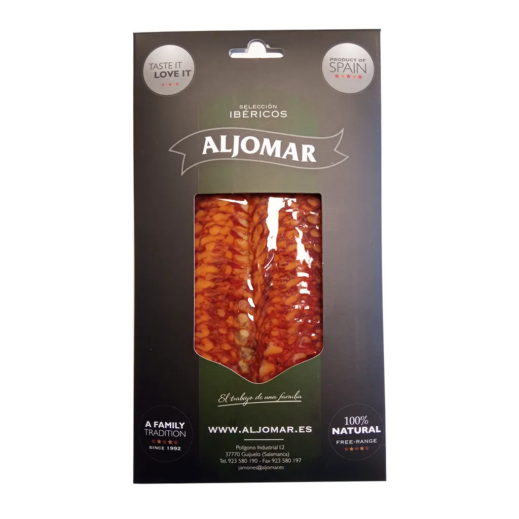 Spanish Chorizo Iberico Sliced 100g - Aljomar