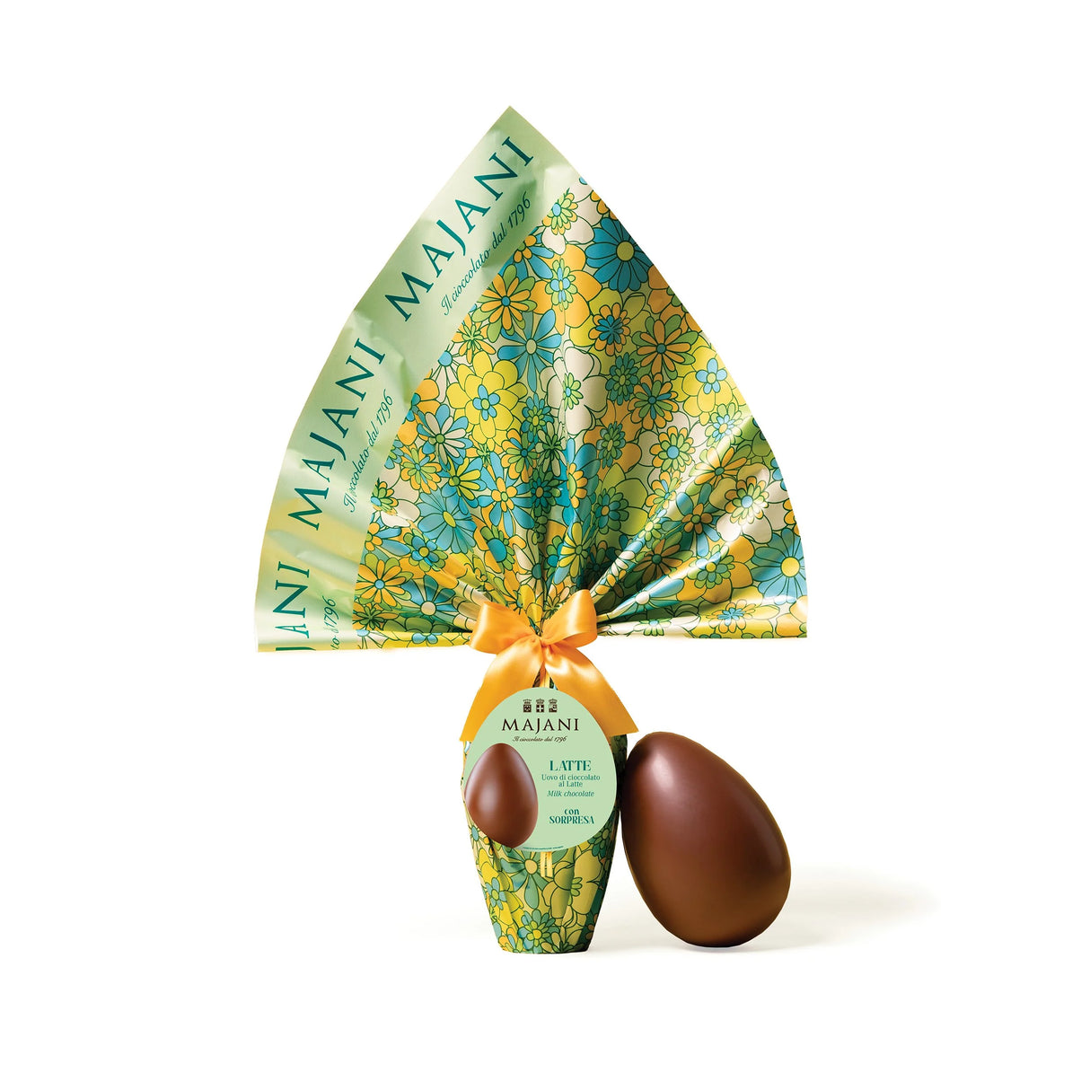 Milk Chocolate Easter Egg with Suprise 150g - Majani