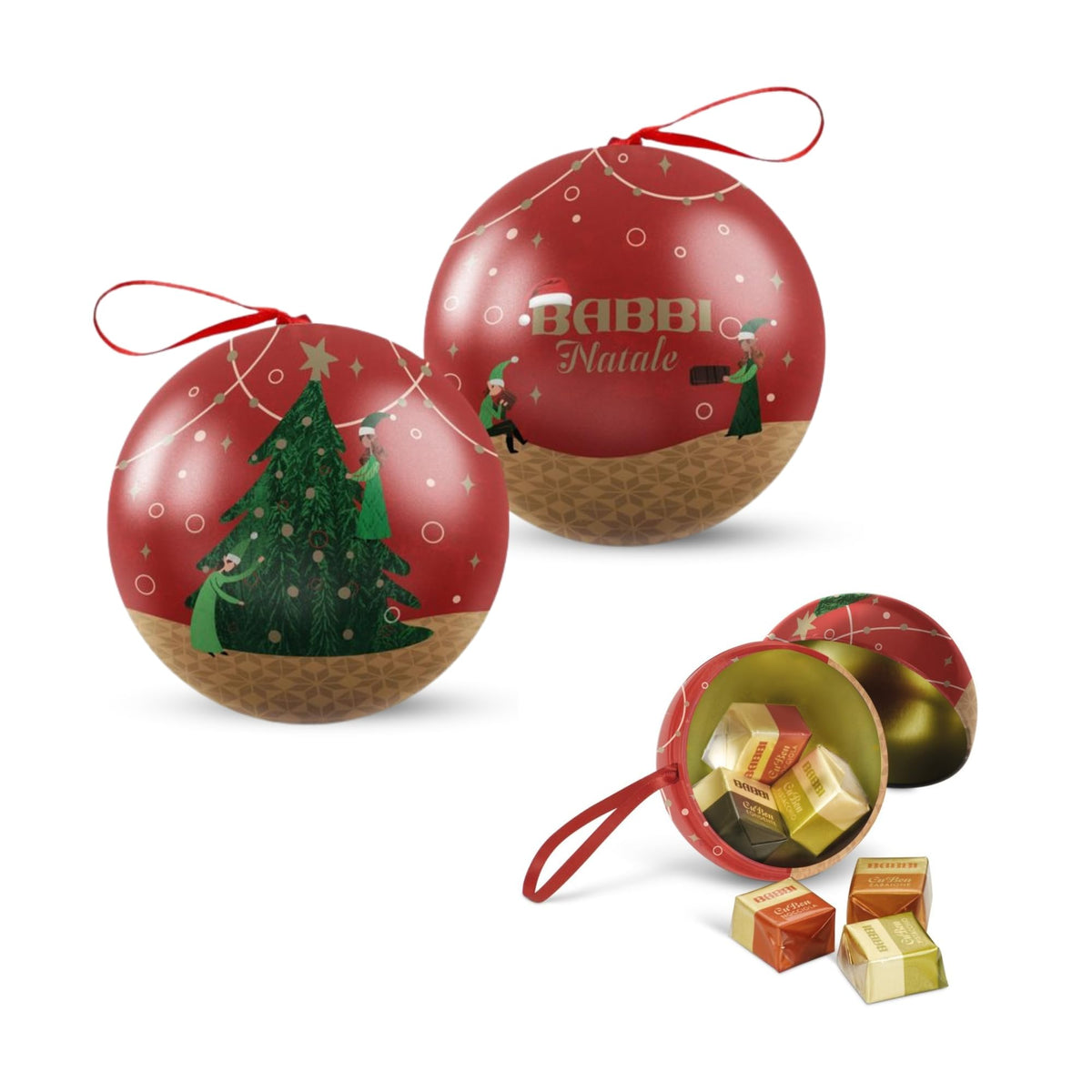 Cubon in Ball 63g Christmas Edition - Babbi