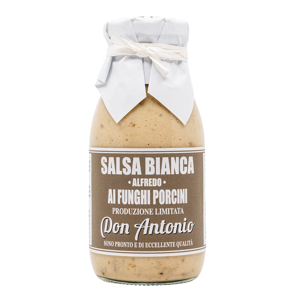 White Sauce ‘Alfredo’ with Porcini Mushroom 240ml - Casina Rossa