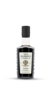 Balsamic Vinegar of Modena IGP - Silver - 70% Cooked Grape Must 30% Wine Vinegar 250ml - Acetaia Malpighi