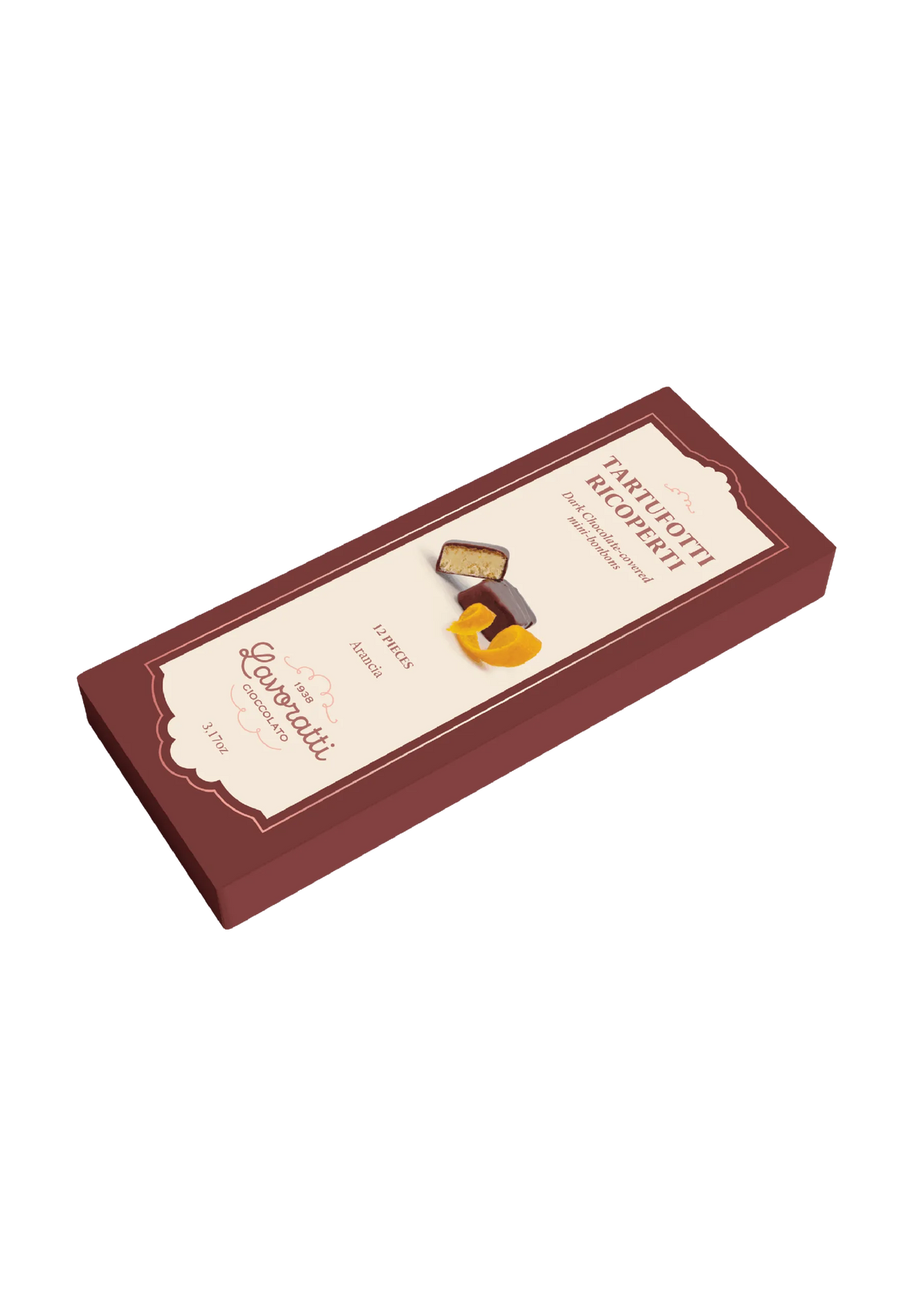 Chocolate-covered Orange Truffles 12pc - Lavoratti