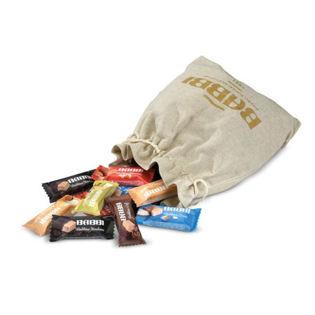 Assorted Mini Wafer 23 pcs Mixed in Juta bag Flavors 250g - Babbi Babbi - Wafer @Mercato Gourmet | Your Italian Gourmet Supermarket