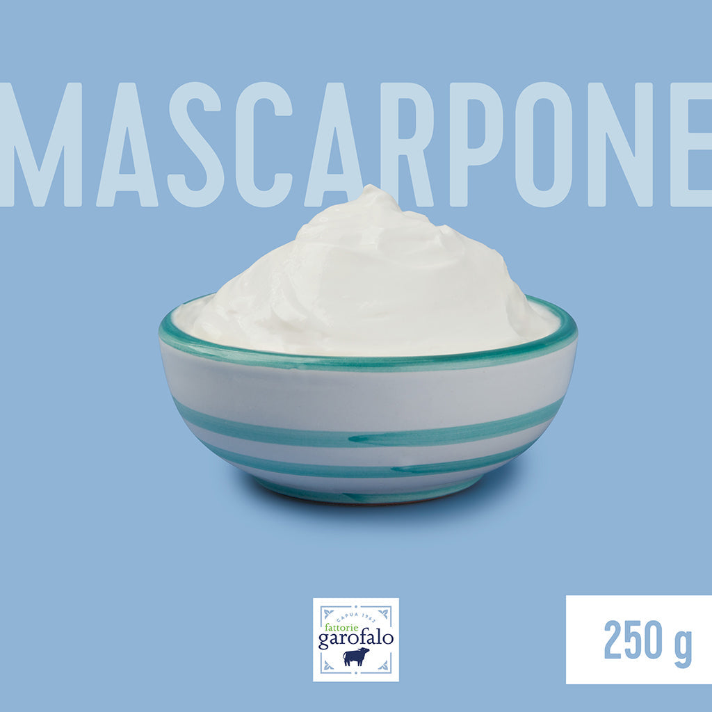 Buffalo mascarpone 250g - Fattorie Garofalo Fattorie Garofalo - Mascarpone @Mercato Gourmet | Your Italian Gourmet Supermarket