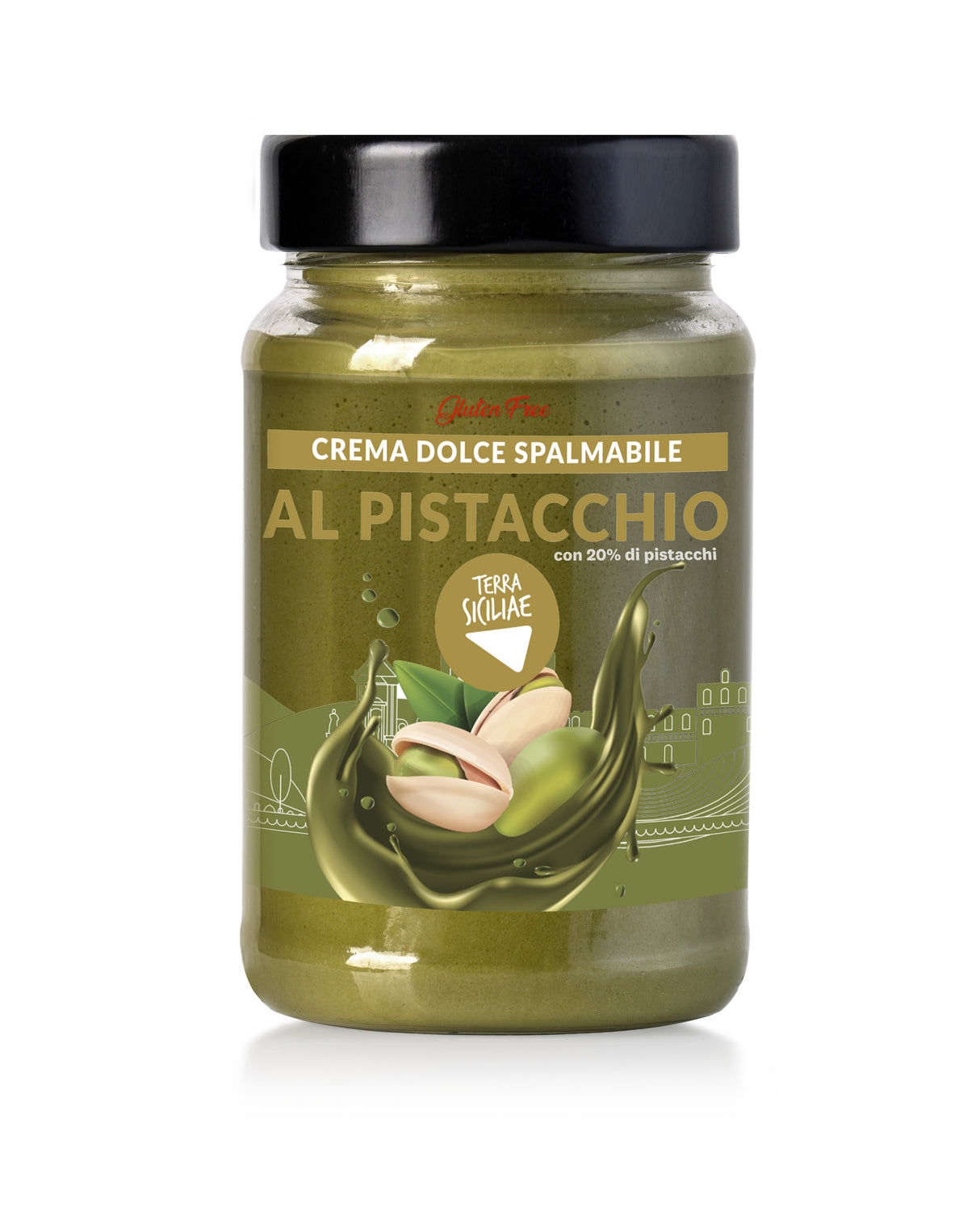 Pistachio Cream 20% 190g - Terra Siciliae
