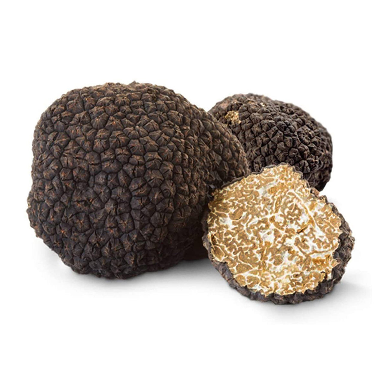 Fresh black summer truffle mercato gourmet scorzone truffle, scorzone truffle, tuber aestivum burgundy truffle