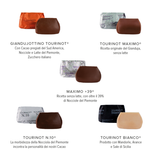 Assorted 5 Flavours Tourinot (Giandujotto Chocolate) in Cube 250g - Guido Gobino